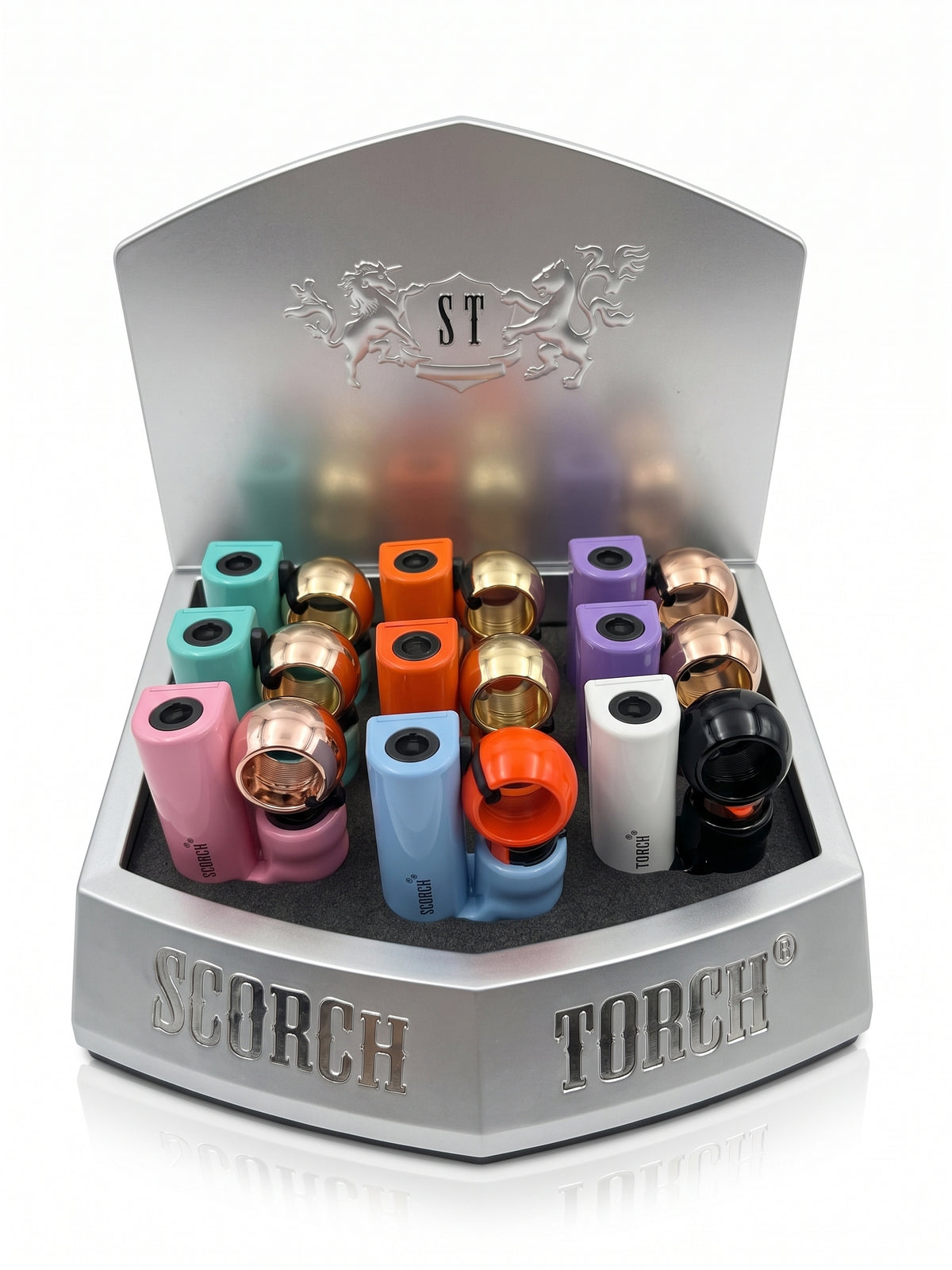 Scorch Torch Butane Lighter Display