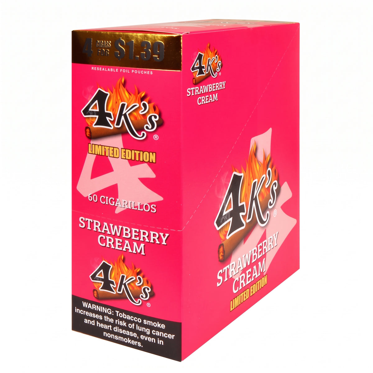 4K's Cigarillos 4 for $1.49 (15-Count Box of 4-Packs)