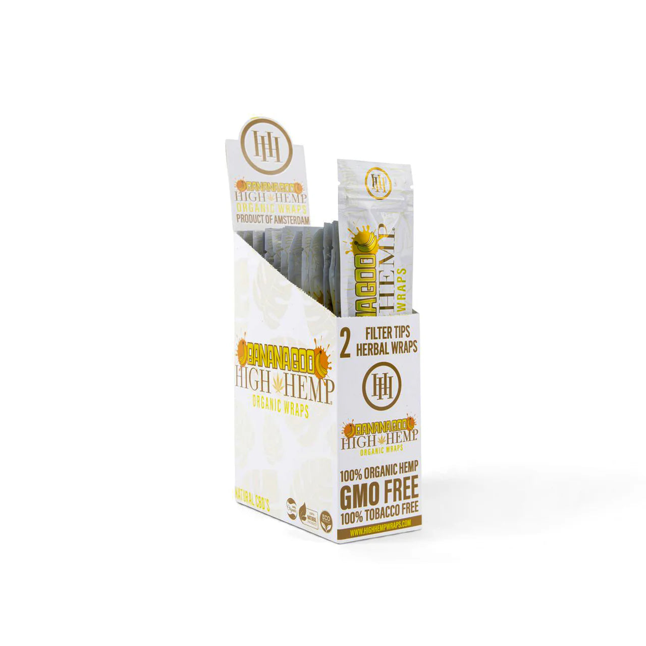 High Hemp Herbal Wraps 2ct 25pk