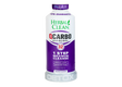 front view of the herbal clean QCarbo32 grape flavored detox drink. A stronger formula for removing toxins with one drink.