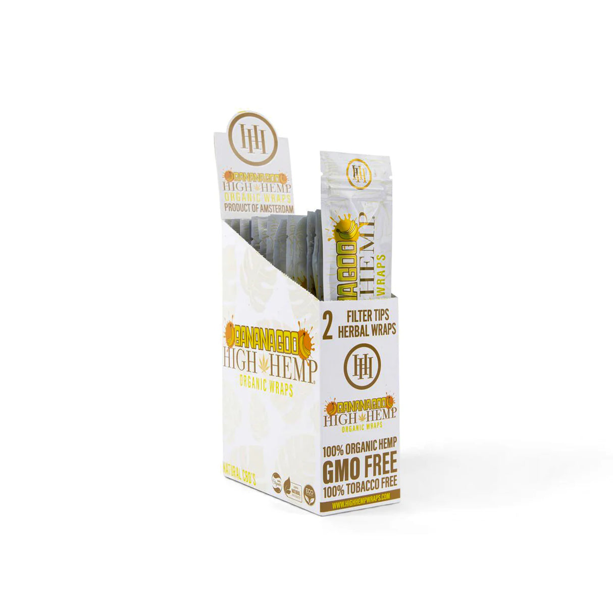 High Hemp Herbal Wraps 2ct 25pk