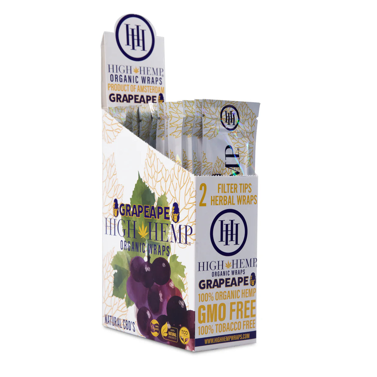 High Hemp Herbal Wraps 2ct 25pk