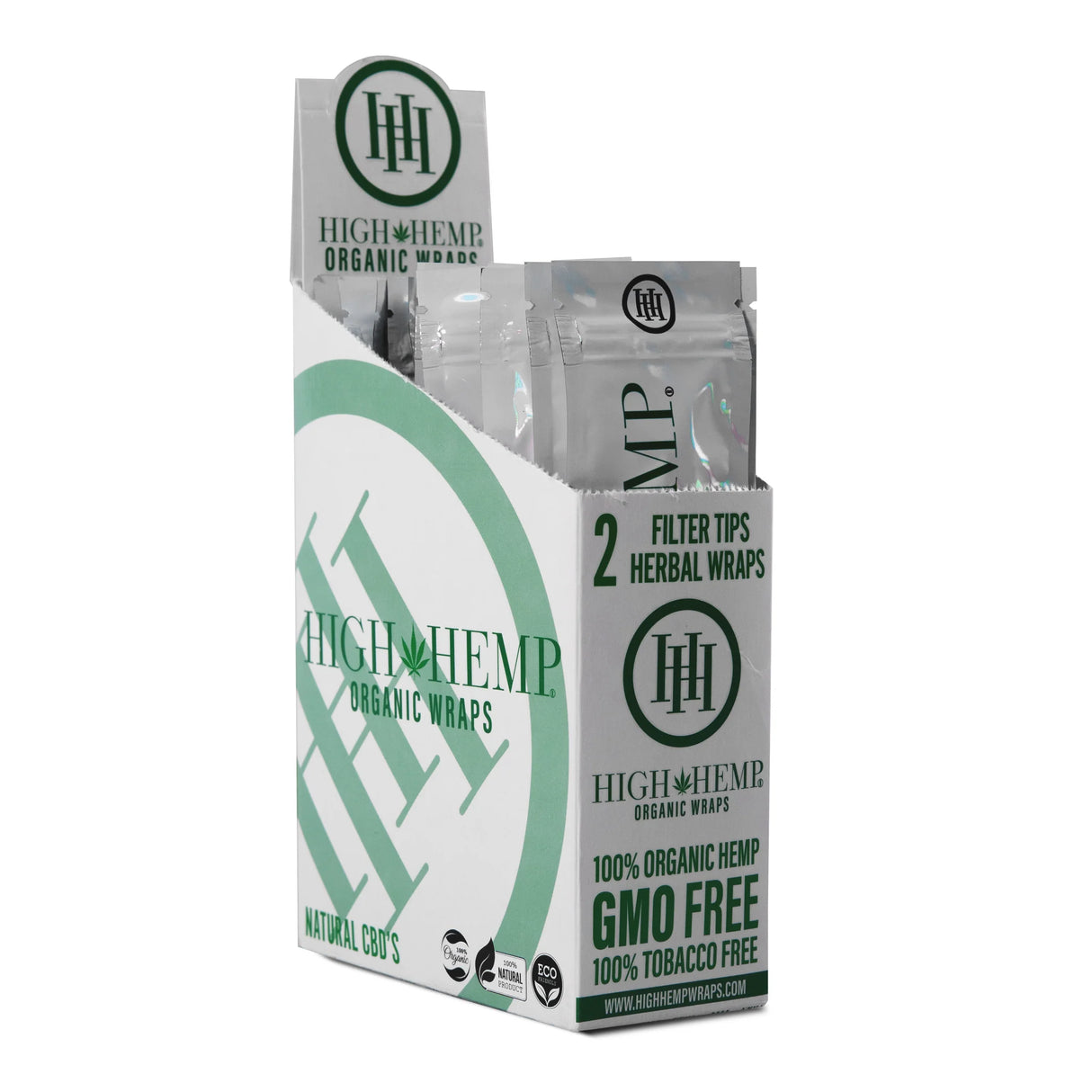 High Hemp Herbal Wraps 2ct 25pk