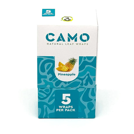 Camo Natural Leaf Wraps 25ct