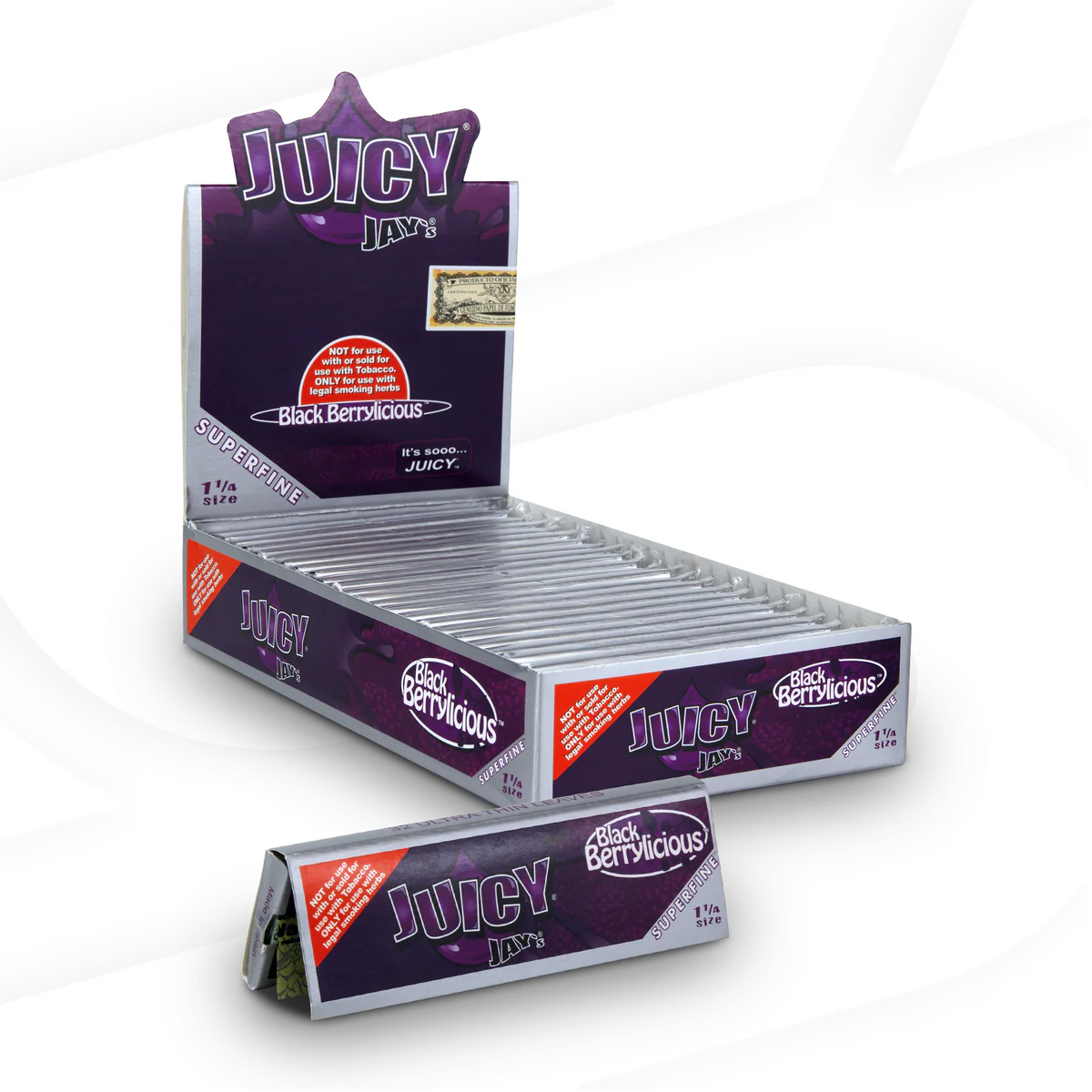 Juicy Jays 1 1/4 Superfine 32ct 24pk