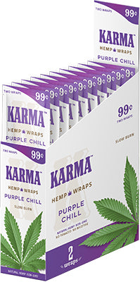 KARMA HEMP WRAPS 25/2CT