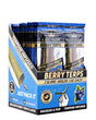 Packaging of King Palm Berry Terps real leaf rolls with blue and gold design.