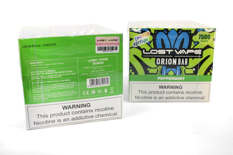 ORION BAR LOST VAPE - PEPPERMINT 10PC
