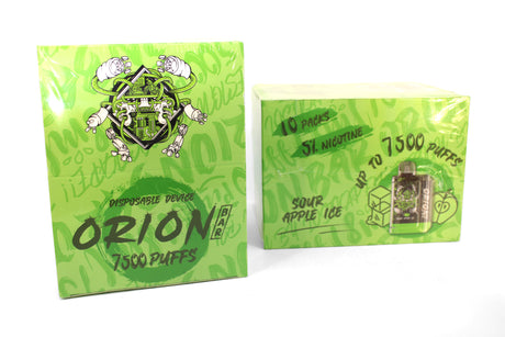 LOST VAPE ORION BAR 7500 PUFF 10CT SOUR APPLE ICE