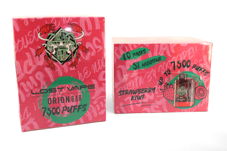 LOST VAPE ORION BAR 7500 PUFF 10CT STRAWBERRY KIWI