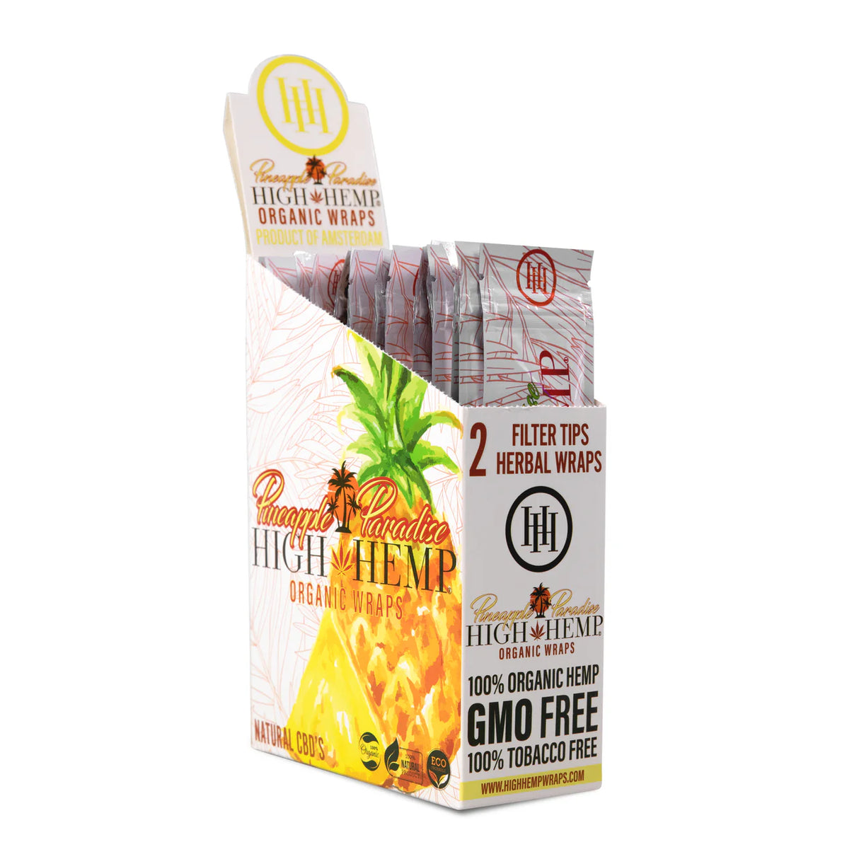 High Hemp Herbal Wraps 2ct 25pk