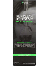 front view of the watermelon flavor of Puriclean Instant Max Cleaner. a product for those wanting a fast detox solution.