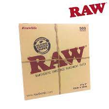 RAW 5"x5" Parchment Squares 500 ct.