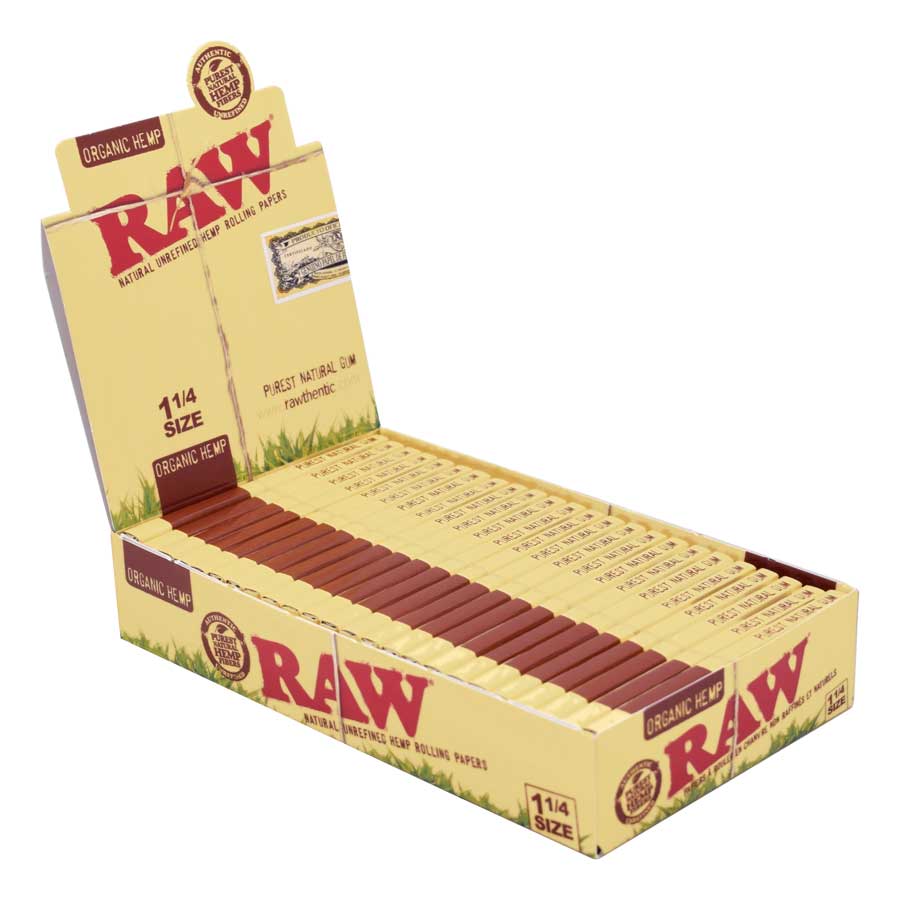 RAW Organic 1 1/4 Hemp Rolling Paper