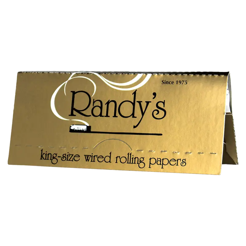 Randy's King Size Wired Rolling Tobacco Papers 25ct