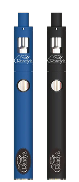 front view of the two colors of the blue and black vaporizer of the Randy's Glide Concentrate vaporizer for all dabbing all your concentrates.