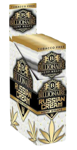 BILLIONAIRE Hemp Wraps  - 2ct/25pk