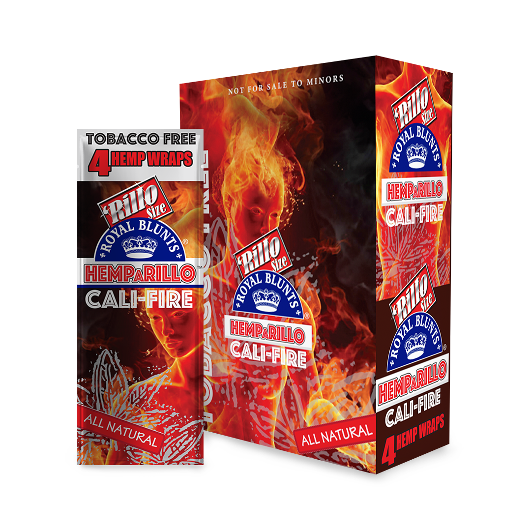 Royal Blunts Hemparillos – Premium Tobacco-Free Wraps 15ct / 4pk Display