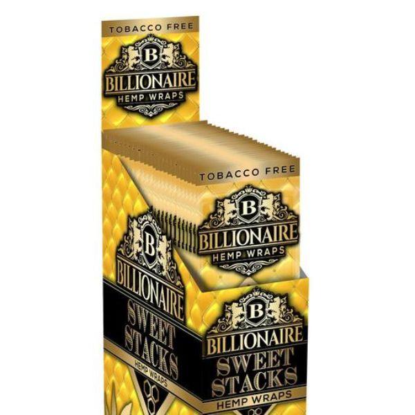 BILLIONAIRE Hemp Wraps  - 2ct/25pk