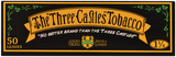 logo view of the Three Castles Tobacco brand. A sophisticated rolling paper company for the smoking enthusiast.