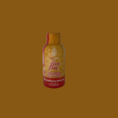 Kradose 7ohmz Live Free kava + Kratom Shots 600mg 1ct