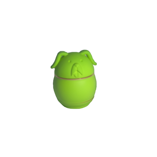 62mm 4pc Dog Shape Metal Grinder - Assorted 1ct