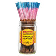 front view of Wild Berry Mountain Heather incense sticks. A balanced incense that gives you the outdoor fragrance of floral notes and earthy undertones.