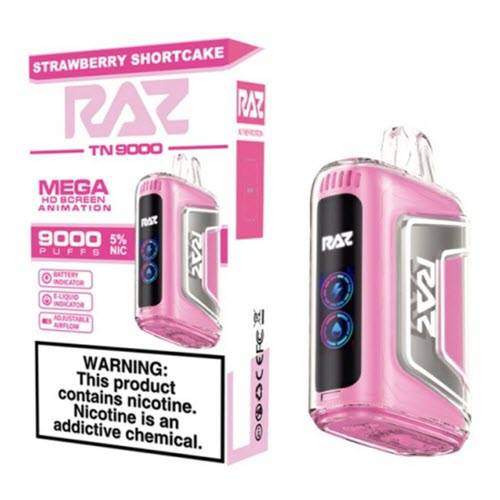 RAZ TN9000 Disposable Vape 5CT/Display