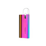 Front view of the Airis J universal pod battery in sleek rainbow. This slim, highly portable vaporizer battery is specifically designed to be perfectly compatible with standard universal liquid and oil pods for seamless vaping on the go.