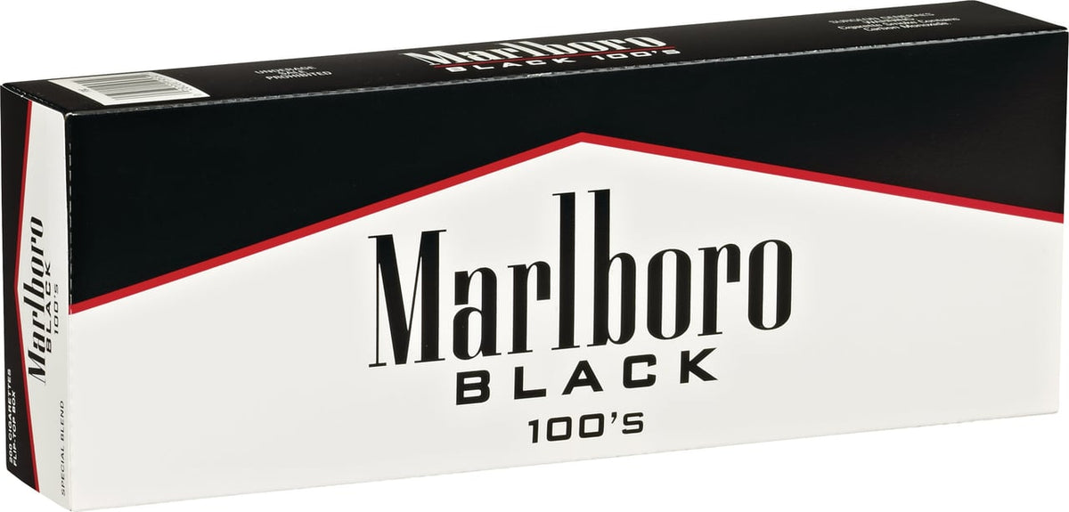MARLBORO BLACK SPECIAL BLEND 100 BOX / 10CT