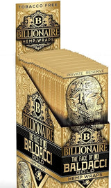 BILLIONAIRE Hemp Wraps  - 2ct/25pk