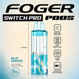Foger Switch Pro 30000 Puffs Disposable Pods 5CT/Display