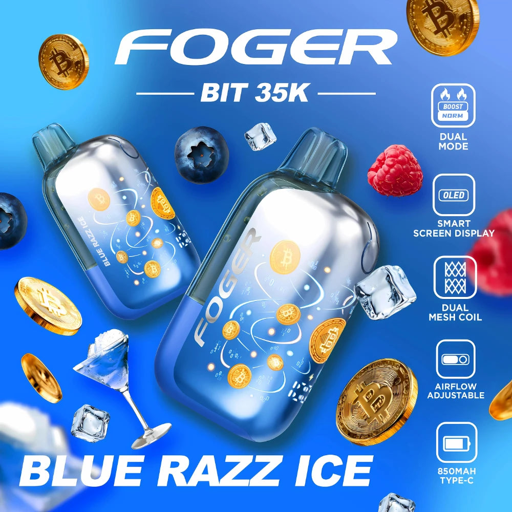 Foger Bit 35000 Puffs Disposable Vape 5CT/Display