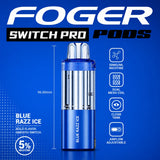 Foger Switch Pro 30000 Puffs Disposable Pods 5CT/Display