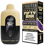 Fifty Bar x Fruitia V2 20000 Puffs Disposable Vape 5CT/Display