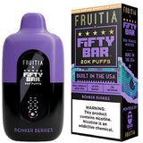 Fifty Bar x Fruitia V2 20000 Puffs Disposable Vape 5CT/Display