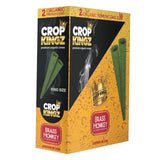 Crop Kingz Self-Sealing Hemp Wraps – Tobacco-Free 2-Pack 10ct Display Box