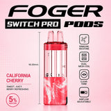 Foger Switch Pro 30000 Puffs Disposable Pods 5CT/Display