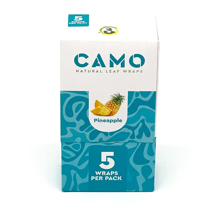 CAMO Natural Leaf Wraps 5ct 25pk