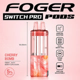 Foger Switch Pro 30000 Puffs Disposable Pods 5CT/Display