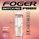 Foger Switch Pro 30000 Puffs Disposable Pods 5CT/Display
