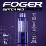 Foger Switch Pro 30000 Puffs Disposable Pods 5CT/Display