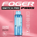 Foger Switch Pro 30000 Puffs Disposable Pods 5CT/Display