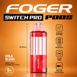 Foger Switch Pro 30000 Puffs Disposable Pods 5CT/Display