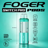 Foger Switch Pro 30000 Puffs Disposable Pods 5CT/Display
