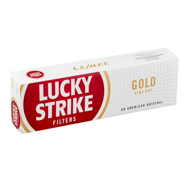 LUCKY STRIKE GOLD KING BOX/10CT