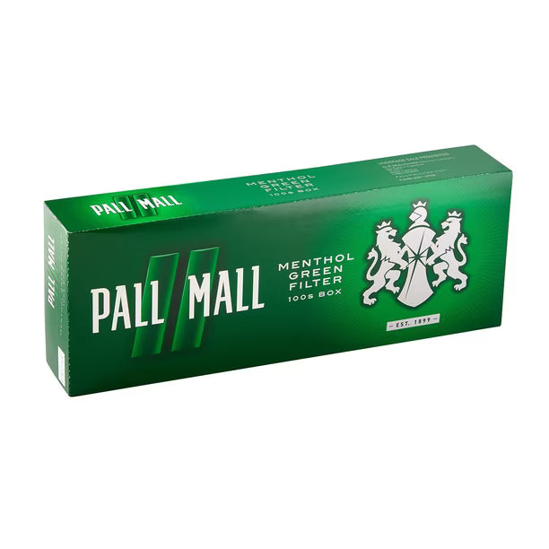 PALL MALL MENTHOL 100 BOX / 10CT