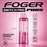 Foger Switch Pro 30000 Puffs Disposable Pods 5CT/Display