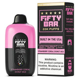 Fifty Bar V2 Black 20000 Puffs Disposable Vape 5CT/Display