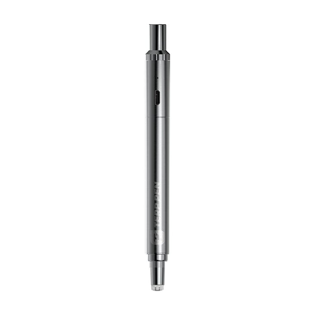 Front view of the Fly Fresh 510 Thread Battery Pen in black, pink, gold, and silver. This universal 510-threaded battery features variable voltage output and a built-in preheat cycle for preferred cartridges.